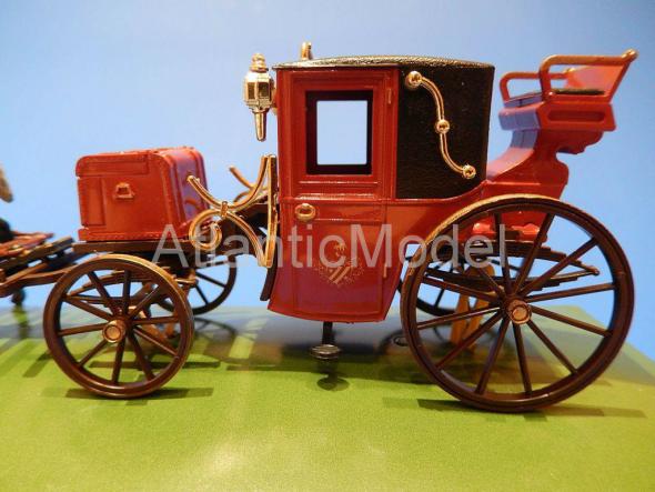 Модели 1/43 Brumm Карета Паулина Бонапарт 1800 год