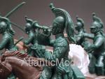 солдатики 1/32 EXFORCE Французские драгуны с трубачом