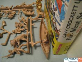 Солдатики 1/32 Atlantic Деви Кроккетт Индейцы лк 6