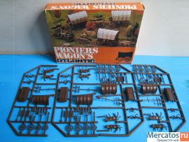 Солдатики 1/72 Atlantic Обоз US Индейцы Ковбои 4лк 8