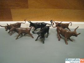 Солдатики 1/32 Marx Коровы Вестерн Индейцы 2