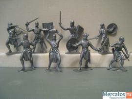 Солдатики 1/32 Jecsan Рыцари Крестоносцы 8 фигур 2