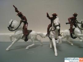 Солдатики 1/32 Marx Конный шериф и его помошники 6