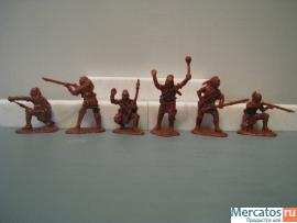 Солдатики 1/32 Armies in Plastic Индейцы 6 Hurons 2