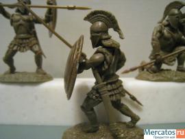 Солдатики 1/32 CONTE Спартанцы цвет Bronze set 3 8