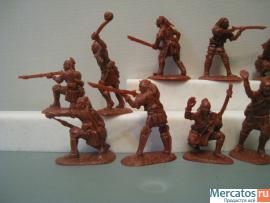 Солдатики 1/32 Armies in Plastic Гуроны 12 Индейцы