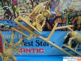 Солдатики 1/32 Atlantic Старатели 2 фигуры Ослик