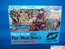 Солдатики 1/32 Atlantic Старатели Gold Rush Индейц