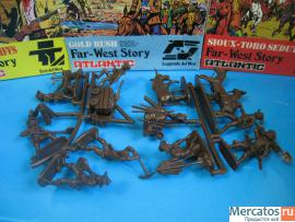Солдатики 1/32 Atlantic Старатели Gold Rush Индейц 6