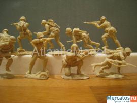 Солдатики 1/32 CONTE Американская пехота set 1 беж 4