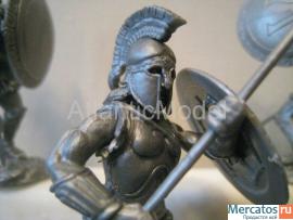 Солдатики 1/32 CONTE Спартанцы наб 1 цвет Silver 10