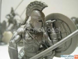 Солдатики 1/32 CONTE Античность Спарта наб 2 Silver 10