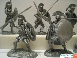 Солдатики 1/32 CONTE Древняя Спарта набор 3 Silver 5