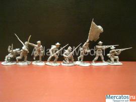 Солдатики 1/32 CONTE Солдаты Конфедерации 2 ACW 2