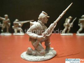 Солдатики 1/32 CONTE Солдаты Конфедерации 2 ACW 9