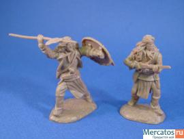 Солдатики 1/32 Paragon Индейцы набор 2 Апачи 6 шт. 8