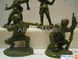 Солдатики 1/32 tssd Советская пехота 8 фигур WWII 4