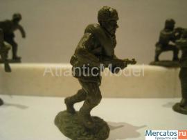 Солдатики 1/32 tssd Советская пехота 8 фигур WWII 8