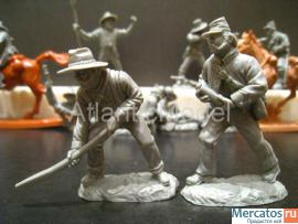Солдатики 1/32 tssd ACW Артиллеристы Конфедерации 7