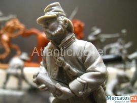 Солдатики 1/32 tssd Артиллерия Конфедерации Пушка