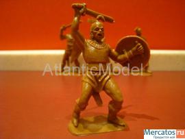 Солдатики 1/32 Jecsan Гунны 4 фигур 4 позы 8