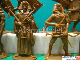 Солдатики 1/32 Jecsan Воины Египта 12 фигур 11 10