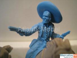 Солдатики 1/32 WESTONS Конные мексиканские бандиты