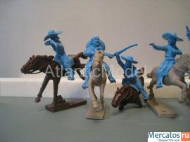 Солдатики 1/32 WESTONS Конные мексиканские бандиты 3
