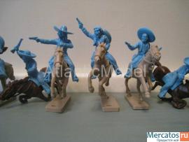 Солдатики 1/32 WESTONS Конные мексиканские бандиты 5