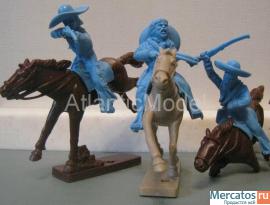 Солдатики 1/32 WESTONS Конные мексиканские бандиты 9