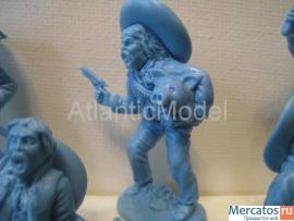 Солдатики 1/32 WESTONS Мексиканские бандиты 8 пеш. 9