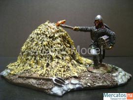 Солдатики 1/32 CONTE Огненное время старой деревни 3