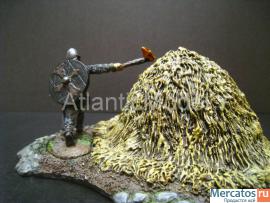Солдатики 1/32 CONTE Огненное время старой деревни 9