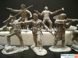 Солдатики 1/32 CONTE Битва за миссию 9 фигур set 4 7