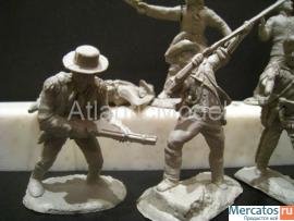 Солдатики 1/32 CONTE Битва за миссию 9 фигур set 4 9