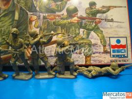 Солдатики 1/32 ESCI Американские десантники 7 5
