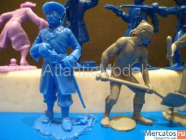 Солдатики 1/32 Marx Reamsa Пираты 13 фигур 10 поз