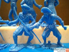 Солдатики 1/32 Marx Reamsa Пираты 13 фигур 10 поз 10