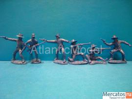 Солдатики 1/32 tssd Пешая 7-я кавалерия 6 фигур 2