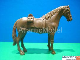 Солдатики 1/32 CTS Лошади ковбоев Коричневый цвет 4