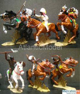 Солдатики 1/32 DSG Отряд индейцев 12 Special set 2