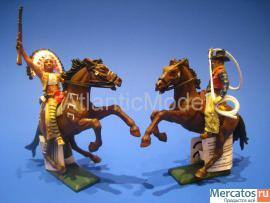 Солдатики 1/32 Britains Вождь и ковбой с лассо