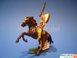 Солдатики 1/32 Britains Конный индеец Вождь 1 шт. 2