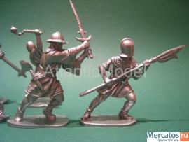 Солдатики 1/32 Airfix Английские рыцари 9 фигур 6 4