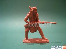 Солдатики 1/32 TSSD Индеец с ружьем 2