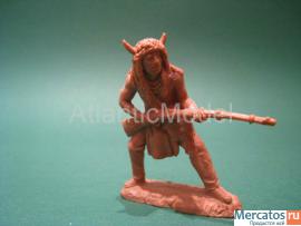 Солдатики 1/32 TSSD Индеец с ружьем 3
