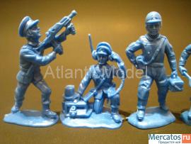 Солдатики 1/32 Atlantic Обслуга и охрана аэропорта