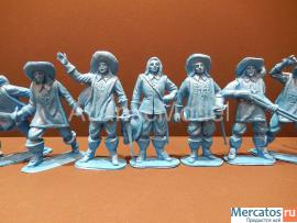 Солдатики 1/32 Jecsan Королевские мушкетеры 15 7