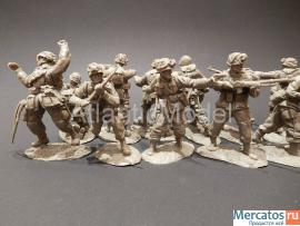 Солдатики 1/32 CONTE US парашютисты 16 шт set 1 3