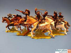 Солдатики 1/32 DSG Мексиканцы Панчо Вилья 6 фигур 7